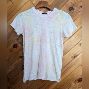 ATM Anthony Thomas Melillo Pastel Tie-Dye Short Sleeve Tee Size XS